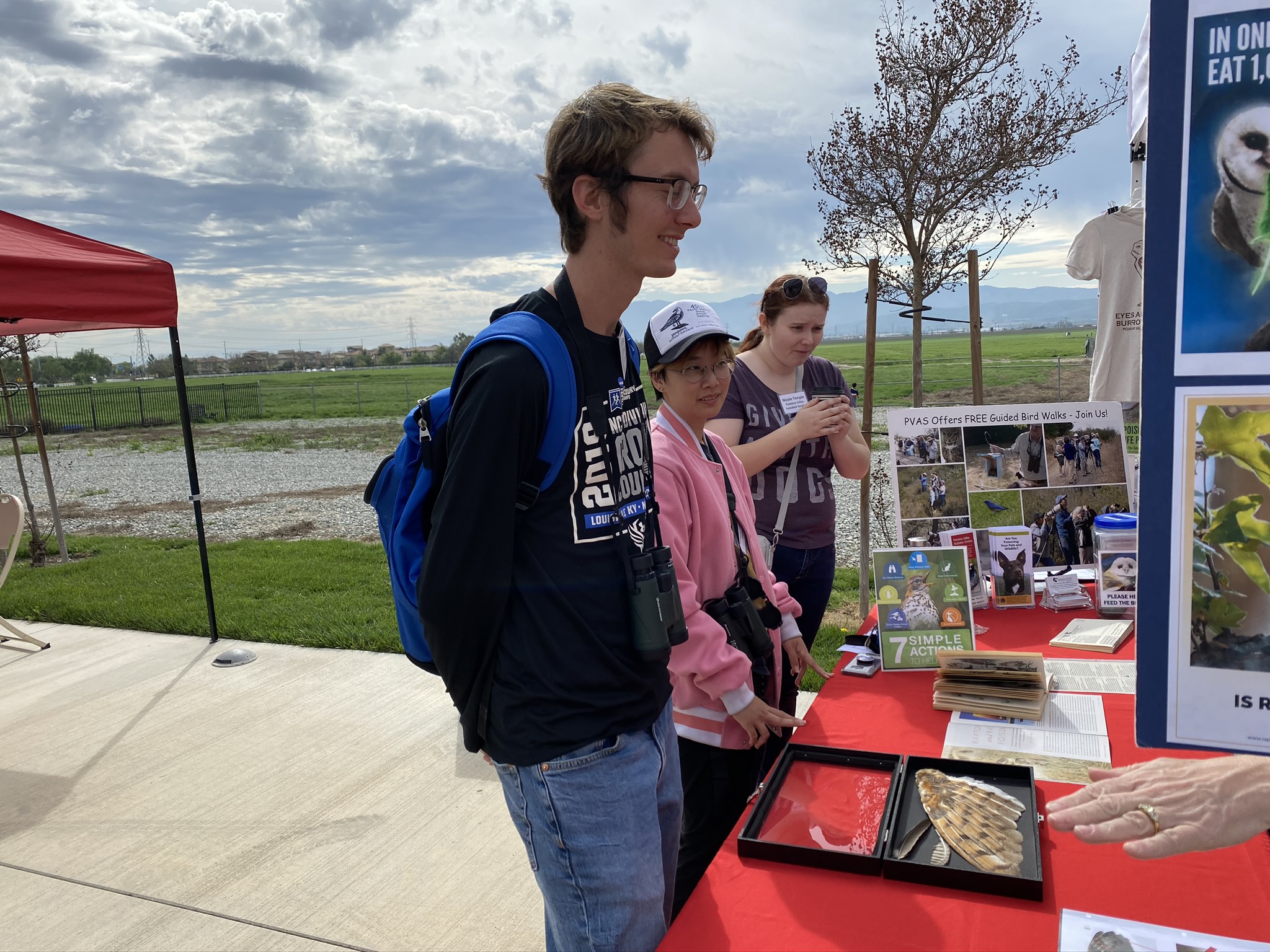 My experience as a docent at the Chaffey College Burrowing Owl Festival by Ethan ’21
